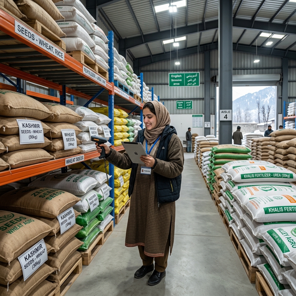 Inventory Management Best Practices for Kashmir's Fertilizer and Seed Shops